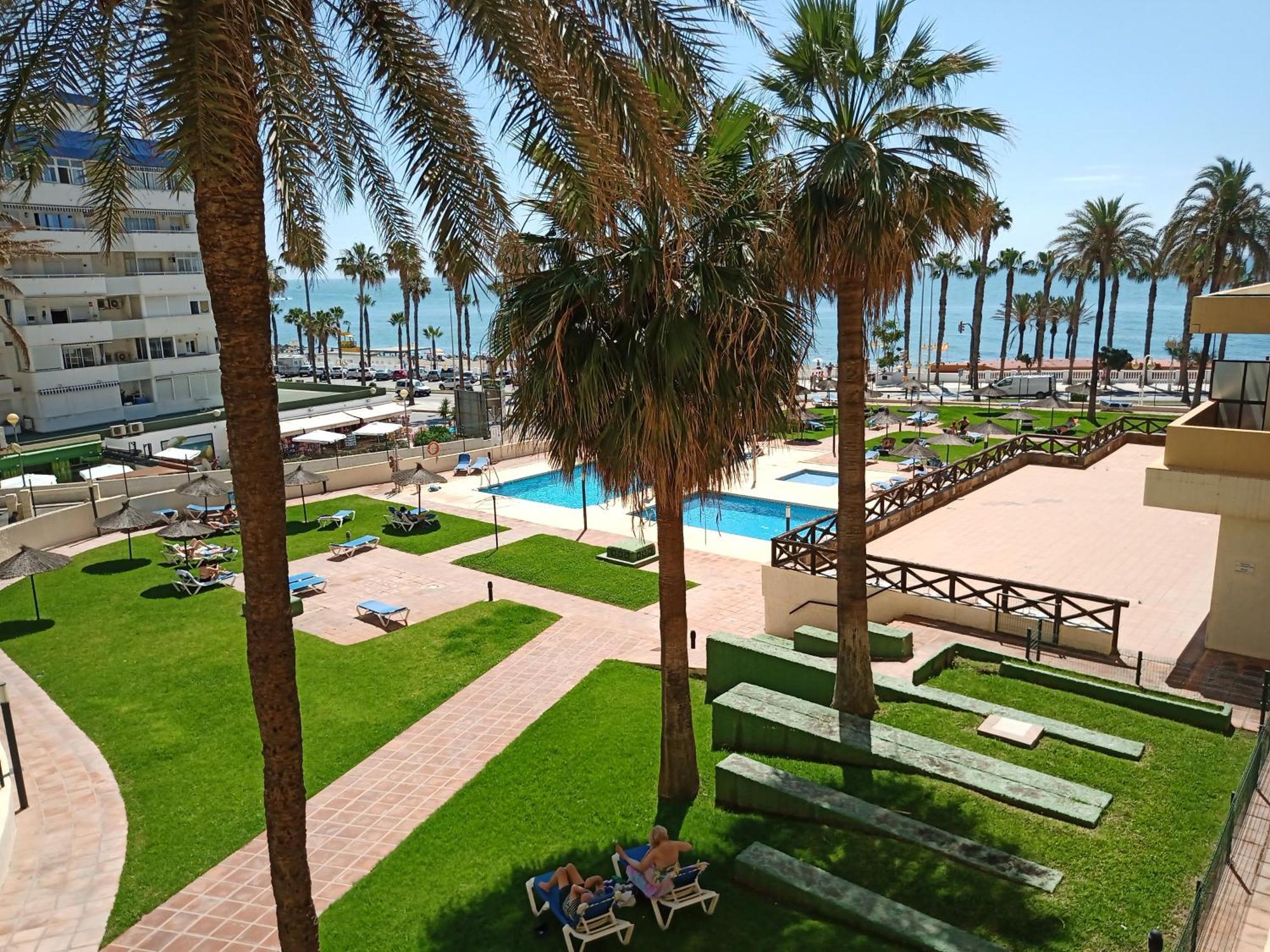 1 Paradise Of Benalmadena Costa Residencial Aloha Playa Vistas Al Mar, Front Beach Mini Duplex Eksteriør bilde